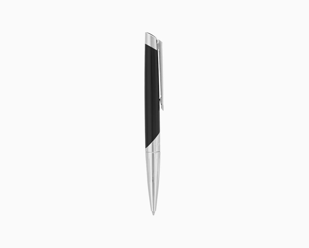 S.T. Dupont SILVER AND BLACK BALLPOINT PEN 405706