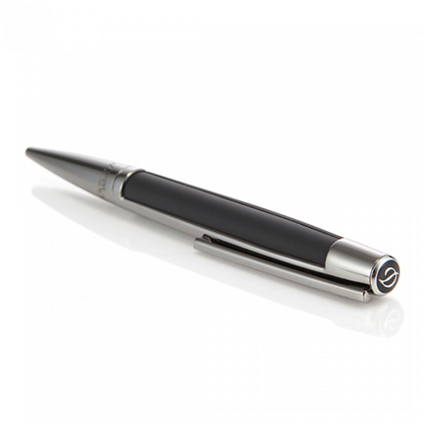 S.T. Dupont Defi Gun Metal and Composite Finish Ballpoint Pen 405707