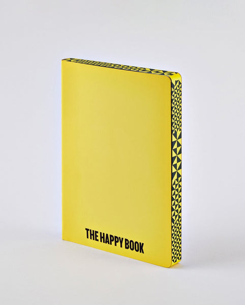 Nuuna Notebook Graphic L  THE HAPPY BOOK BY STEFAN SAGMEISTER 53375L