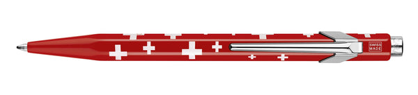 Caran D'Ache Popline 849 Totally Swiss Flag (tin) Ballpoint Pen