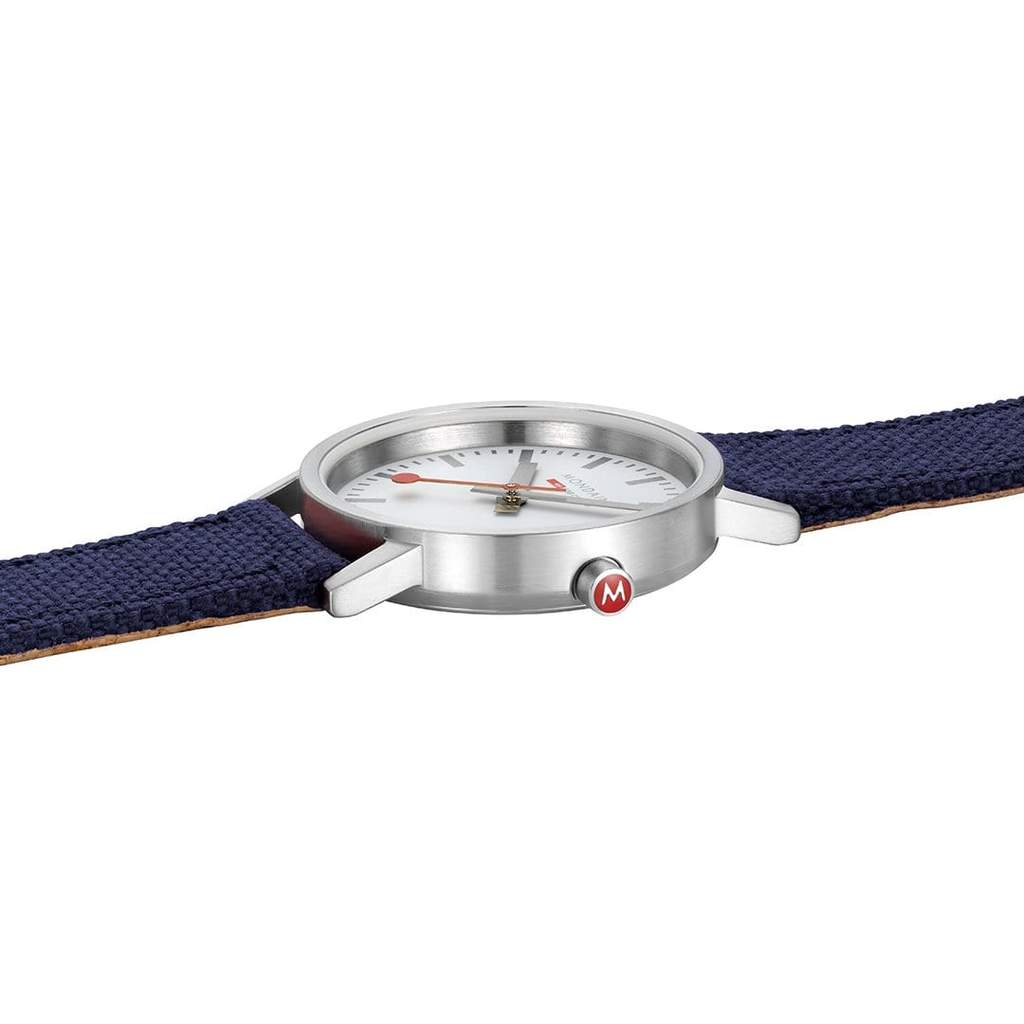 Mondaine Classic 30mm, Modern Deep Ocean Blue Watch, A658.30323.17SBD1
