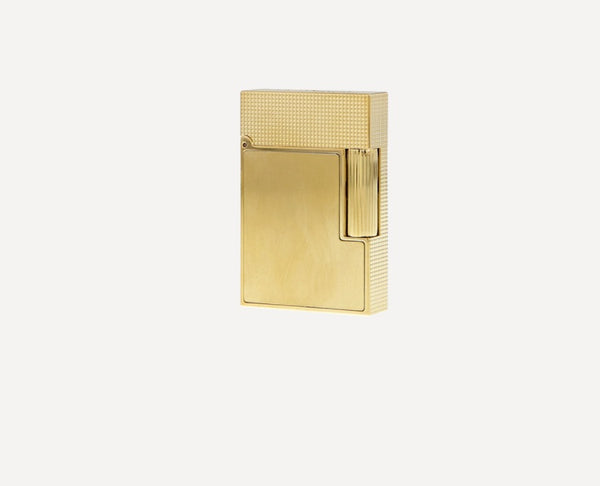 S.T. Dupont  LIGHTER LIGNE 2 SMALL BRUSHED YELLOW GOLD - C18602