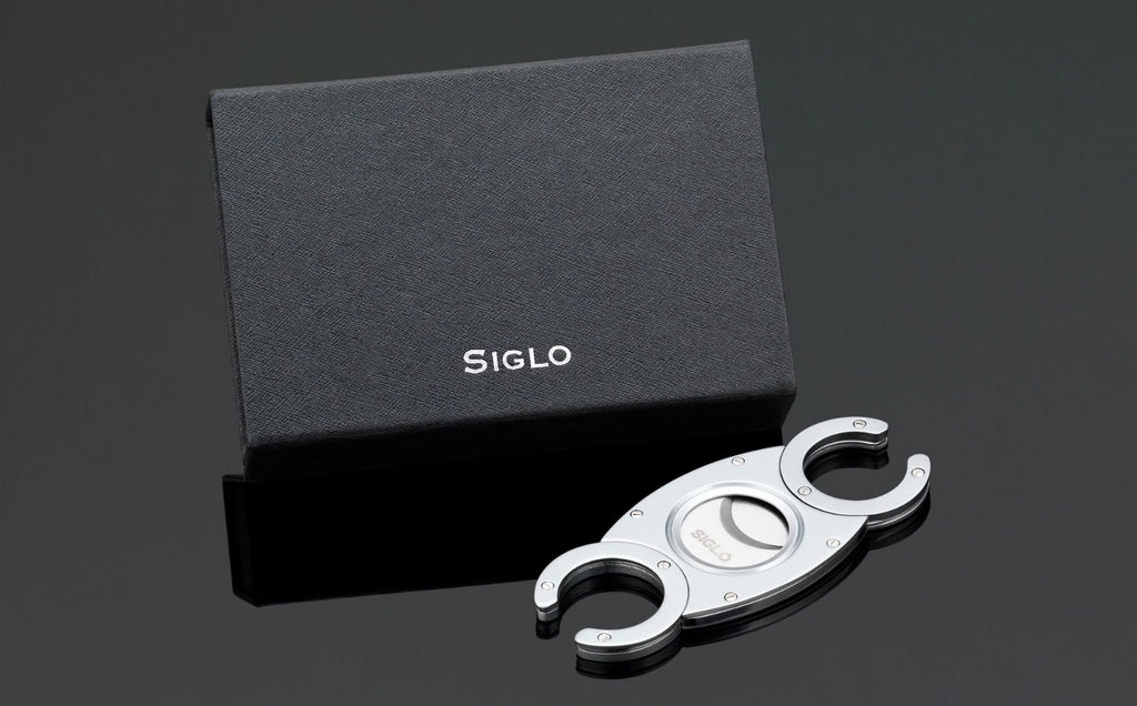 SIGLO CC Twin Blade Cutter - Silver Body w/ Silver Handle