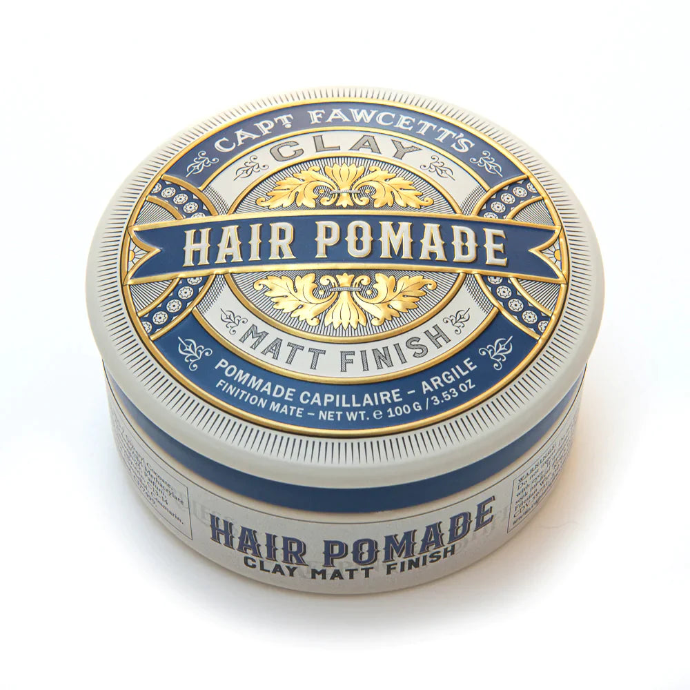 Captain Fawcett's Matt Clay Pomade Blue 100g