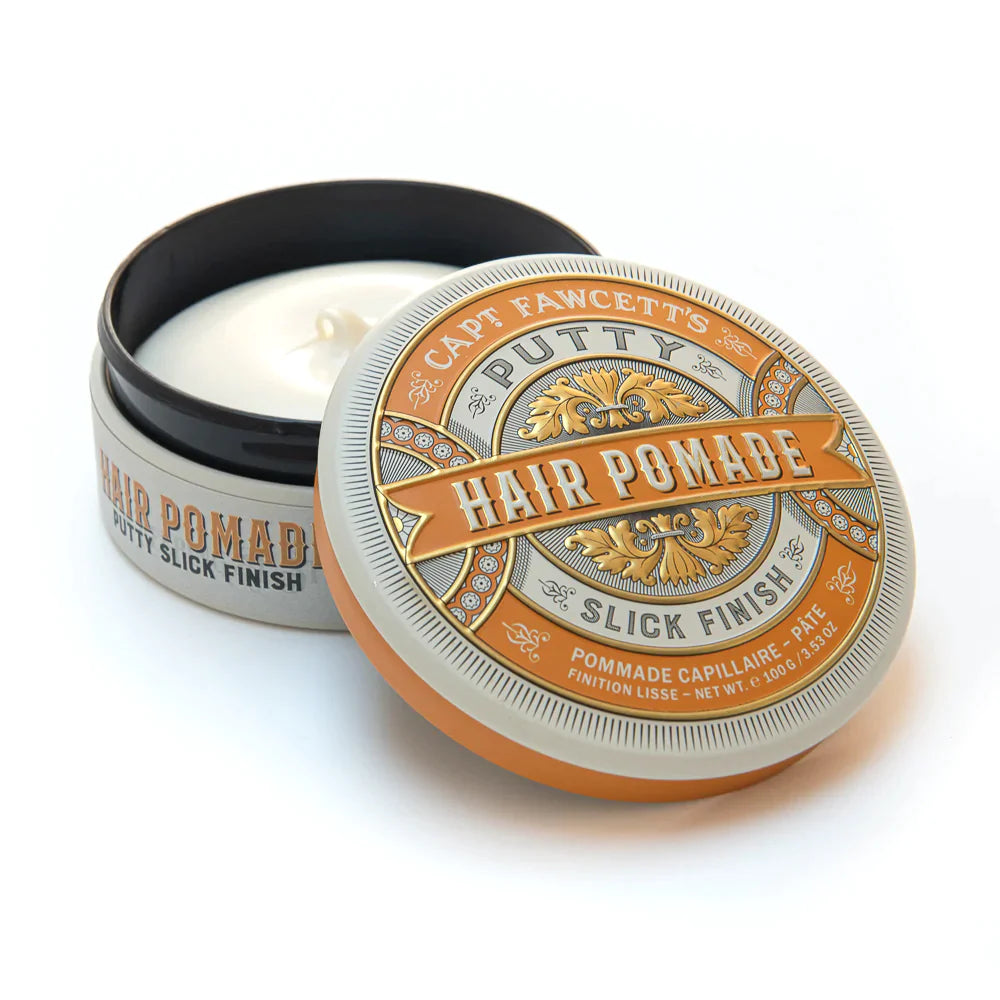 Captain Fawcett's Putty Pomade Ochre 100g