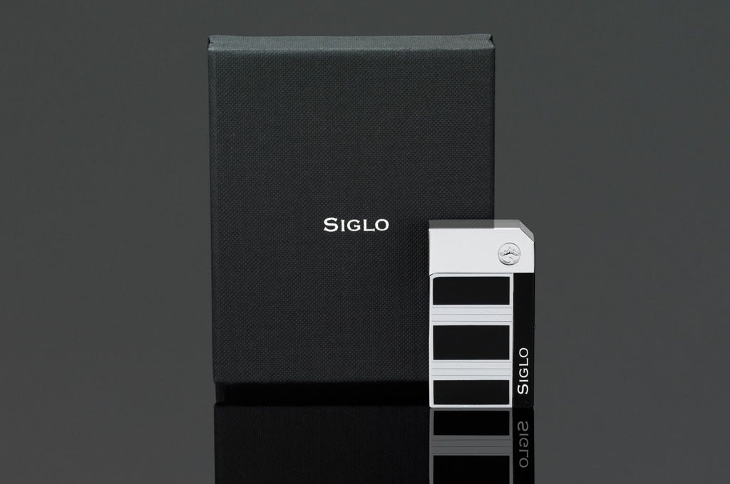SIGLO Chrome Lighter High Altitude Obsidian Chrome