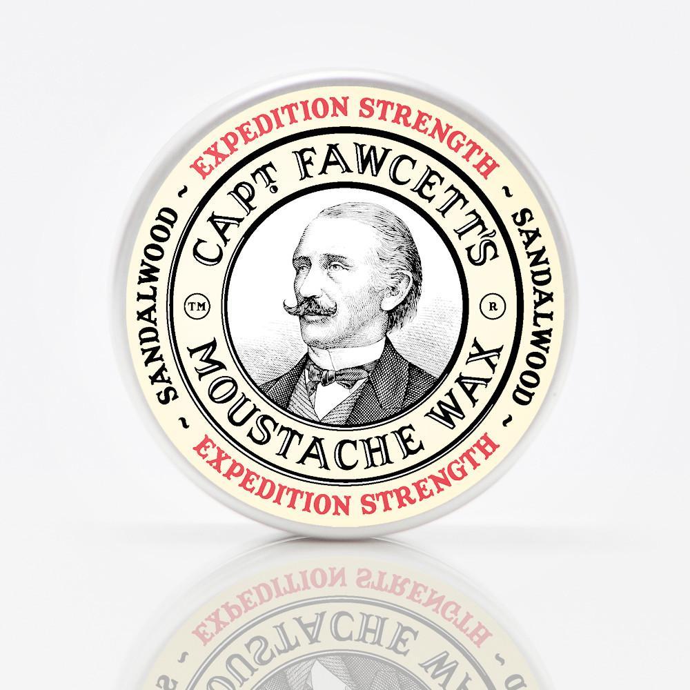 Captain Fawcett's Moustache Wax Expedition Strength
