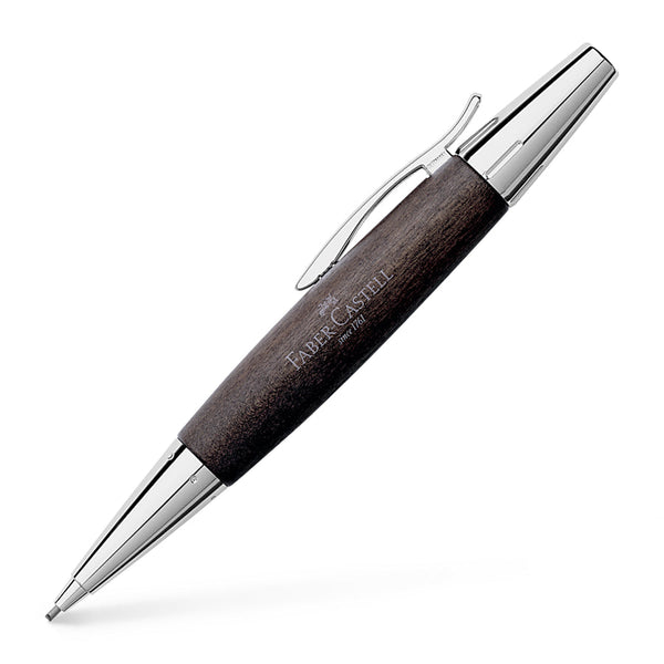 Faber-Castell e-motion Propelling Pencil - Pearwood Black - #138383