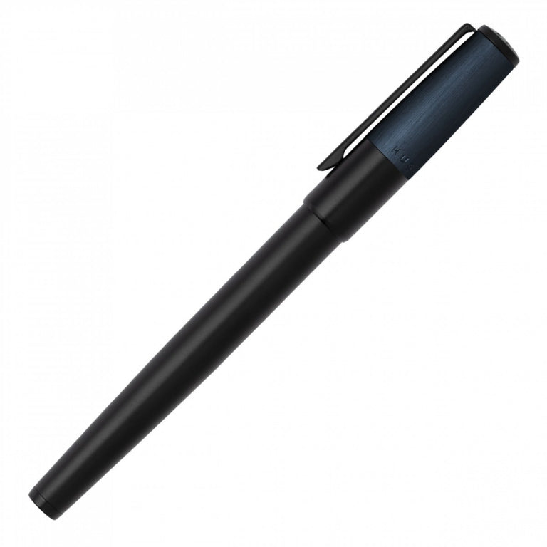 Hugo Boss Gear Minimal Black & Navy Rollerball Pen HSN1895A