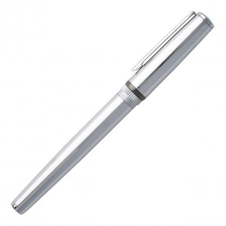 Hugo Boss Gear Metal Chrome Fountain Pen HSN9672B