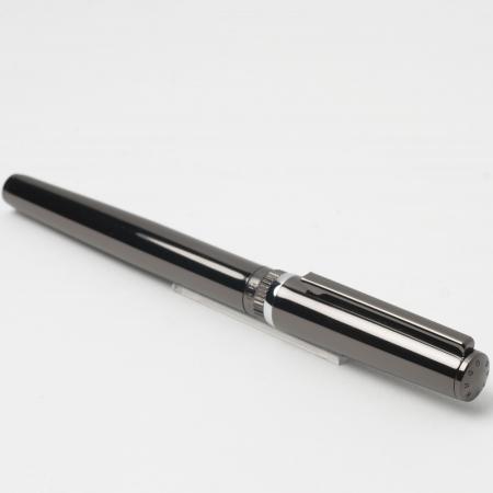 Hugo Boss Gear Metal Dark Chrome Fountain Pen HSN9672D