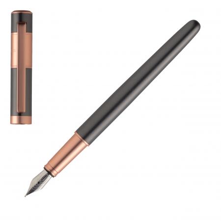 Hugo Boss Ribbon Matte Gun Fountain Pen HSR0982D