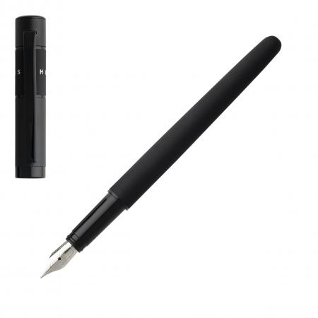 Hugo Boss Ribbon Black Fountain Pen HSR9062A
