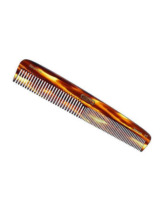 Kent K-9T Comb, Large Dressing Table Comb, Coarse/Fine (190mm/7.5in)