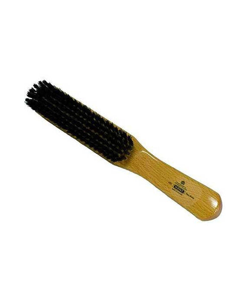 Kent K-CG1 Clothes Brush with Cherrywood Handle and Pure Black Bristle. Made in the UK.