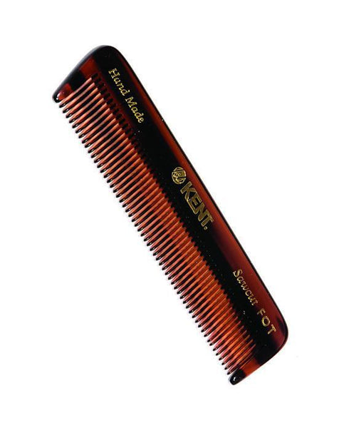 Kent K-FOT Comb, Pocket Comb, Fine (110mm/4.3in)