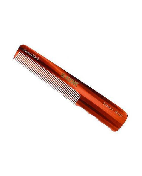 Kent K-R18T Comb, Pocket Comb With Thumb Grip, Fine (136mm/5.3in)