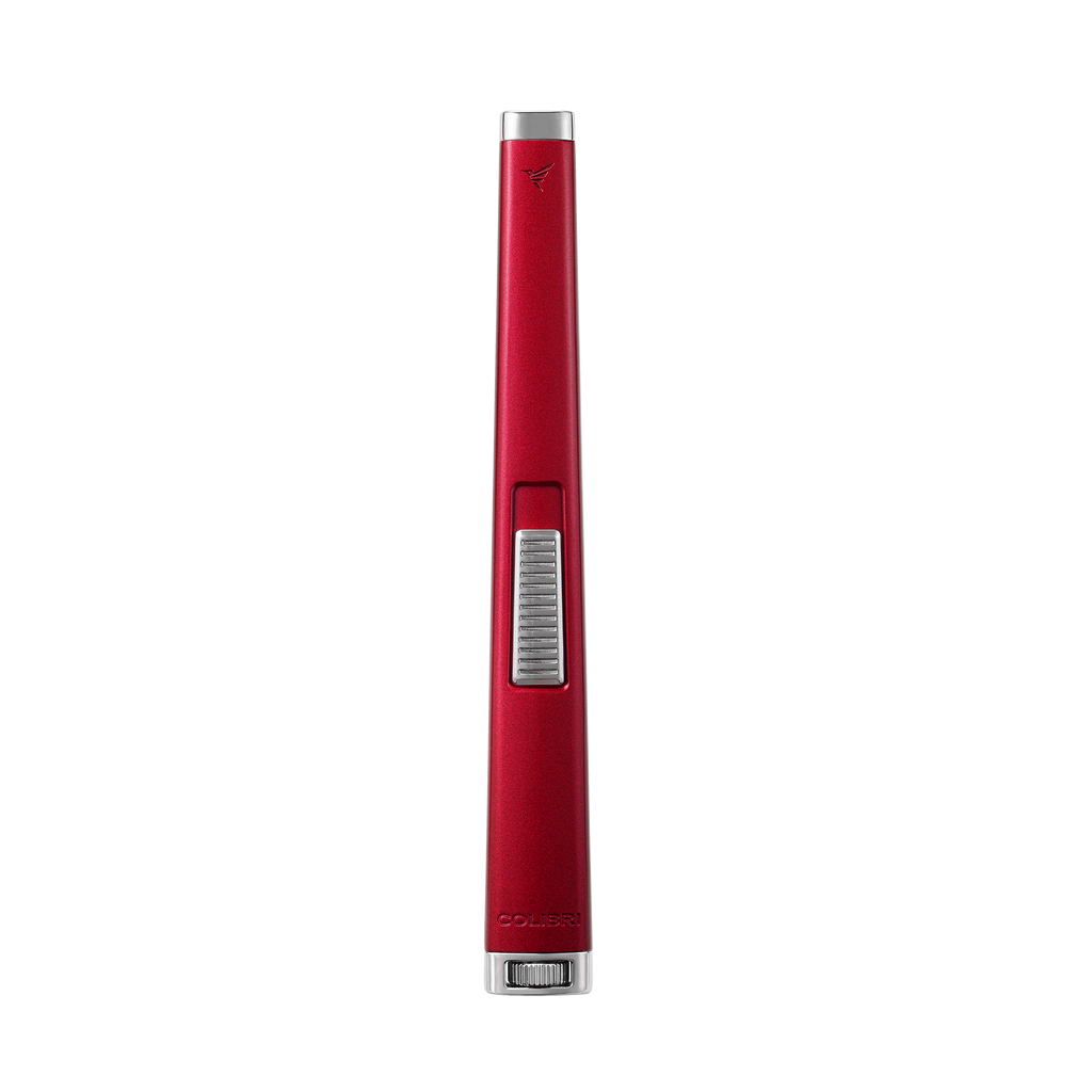 Colibri Aura Flat Flame Lighter Red & Chrome LI450T7