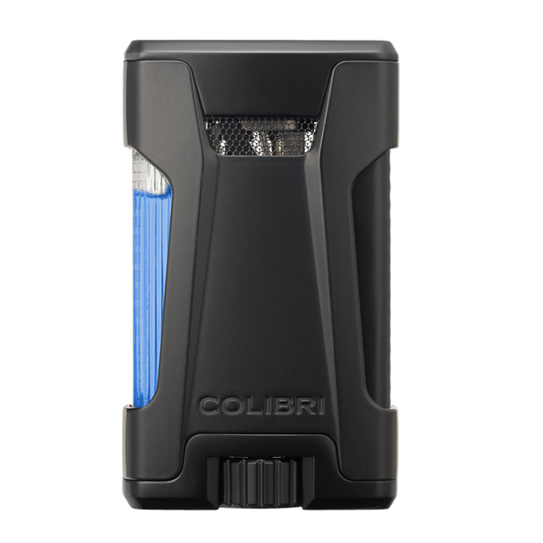 Colibri Rebel Double-jet Flame Lighter-Black/Black-LI650T10