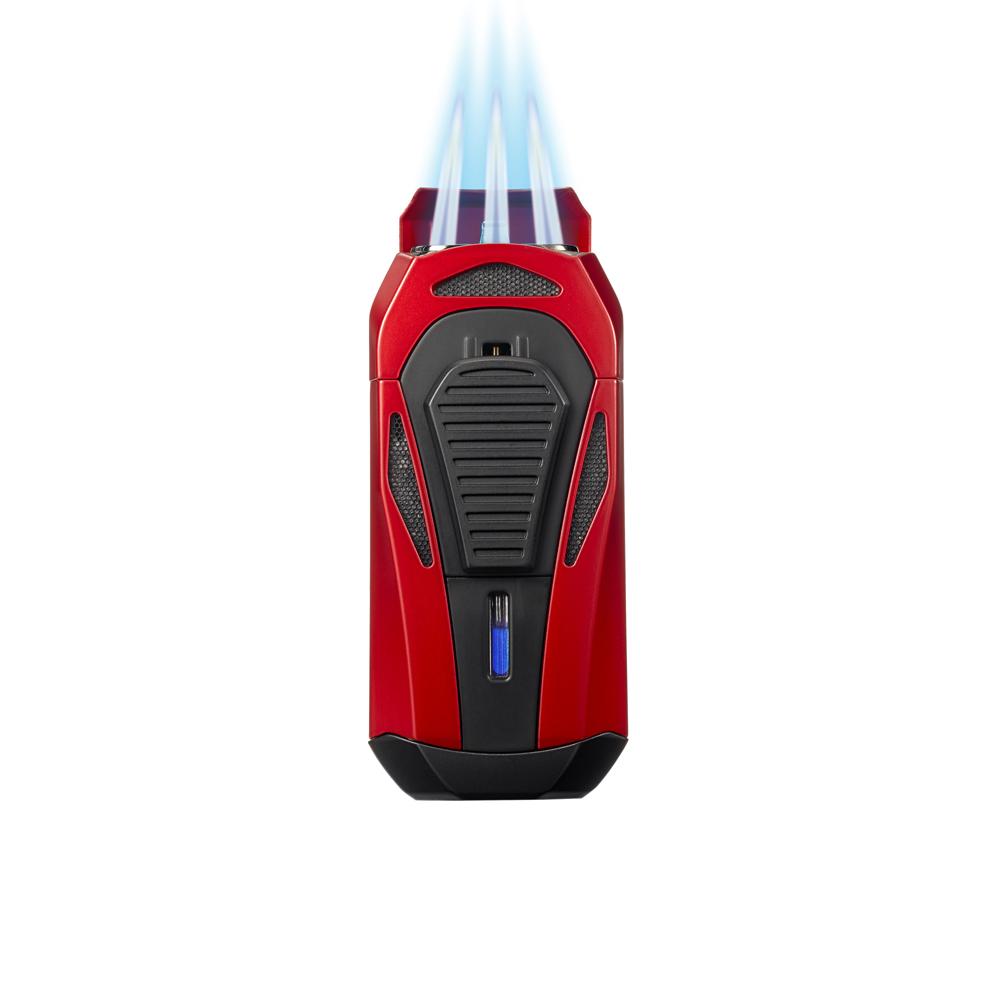Colibri Boss Red and Black Triple Flame Torch Lighter and Cutter LI950T3