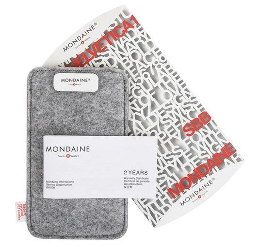 MONDAINE essence, 41mm, vegan sustainable watch, MS1.41110.RB