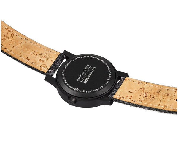 Mondaine ESSENCE SET 41 mm, sustainable watch MS1.41110.LH.SET