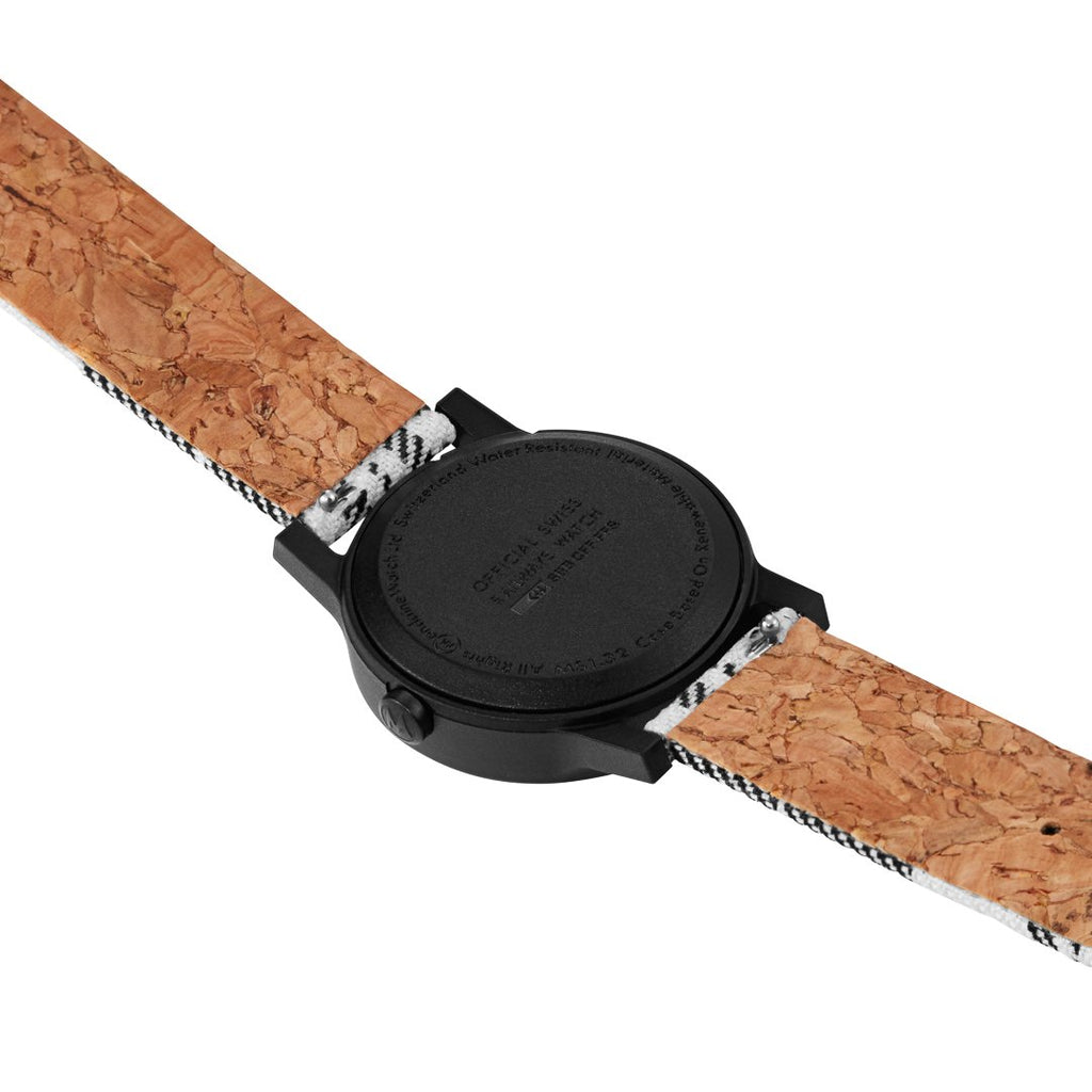 MONDAINE essence, 32mm, sustainable watch for women, MS1.32120.LB