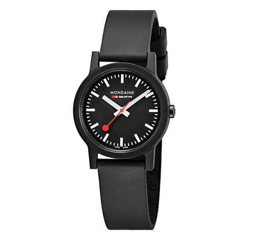 MONDAINE essence, 32mm, vegan sustainable watch, MS1.32120.RB