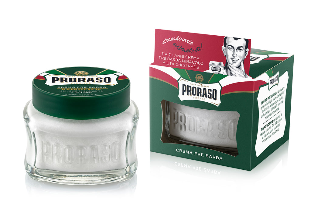 Proraso Pre shave soothing Cream Eucalyptus 100ml