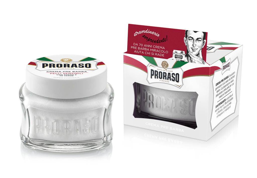 Proraso Pre shave anti-irritation Cream Green Tea  100ml P315