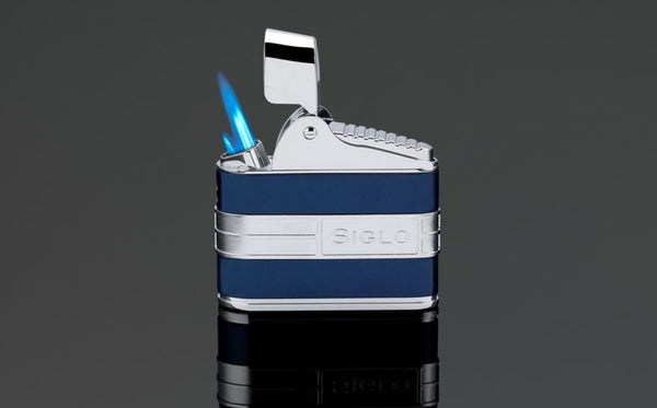 SIGLO Mega Streamliner Retro Table  Lighter - Navy Blue