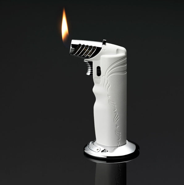 SIGLO Table Torch Oval- White