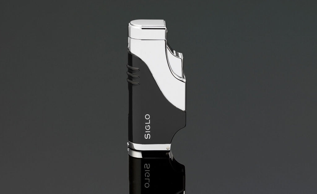 SIGLO Triple Flame Lighter - Black