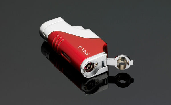 SIGLO Triple Flame Lighter - Red