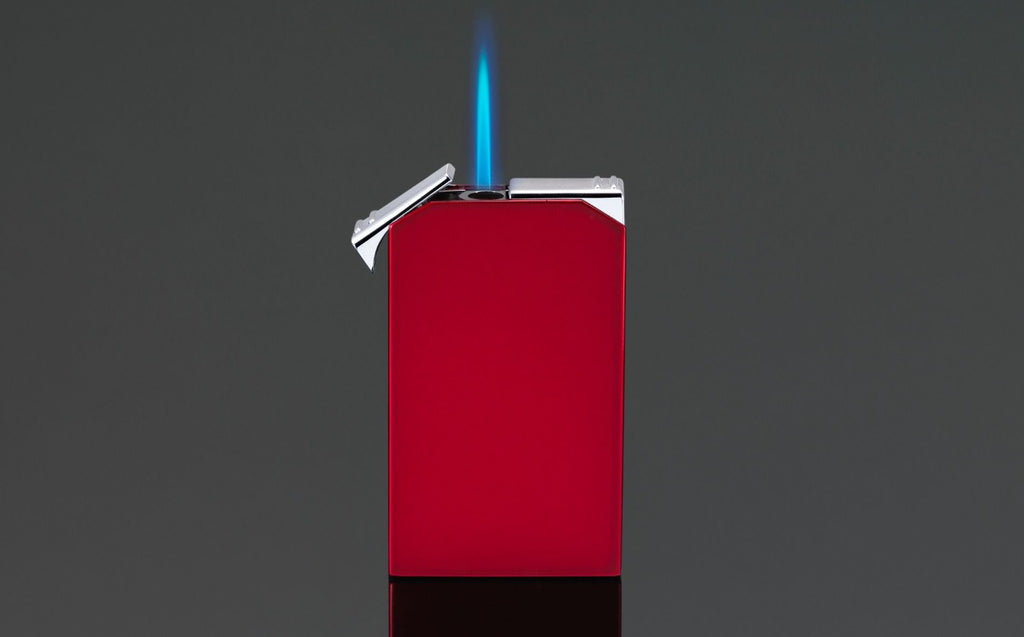SIGLO Twin Flame Lighter Burgundy