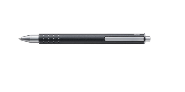 LAMY SWIFT SERIES RETRACTABLE ROLLERBALL PEN GRAPHITE ANTHRACITE - 334G