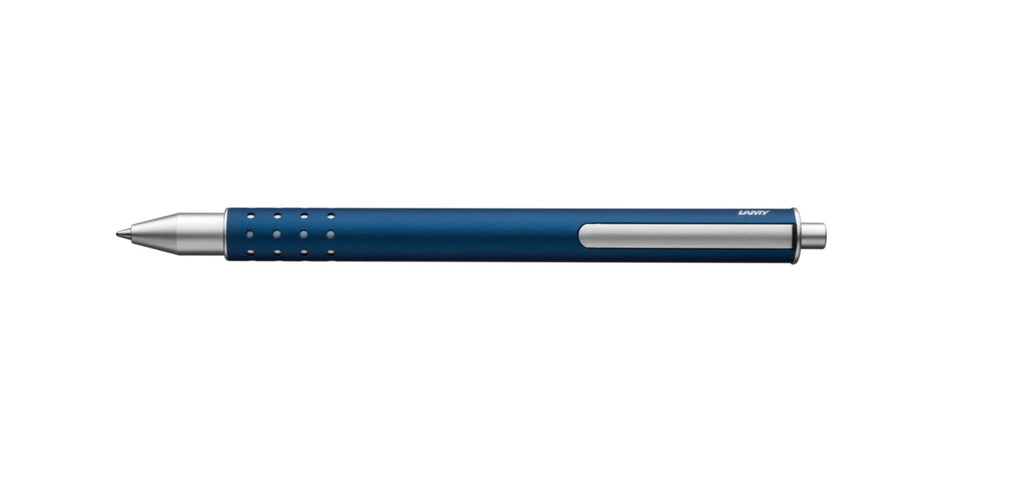 LAMY SWIFT SERIES RETRACTABLE ROLLERBALL PEN IMPERIAL BLUE - 334IB