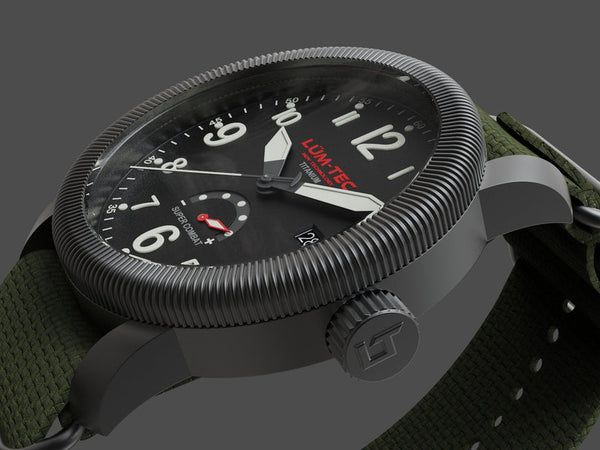 LUM-TEC Super Combat B2 Power Reserve Automatic Watch