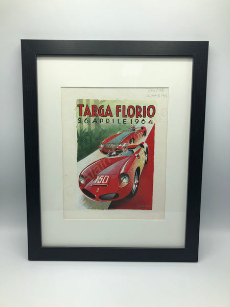 Alain Levesque Original Painting Ferrari Targa Florio