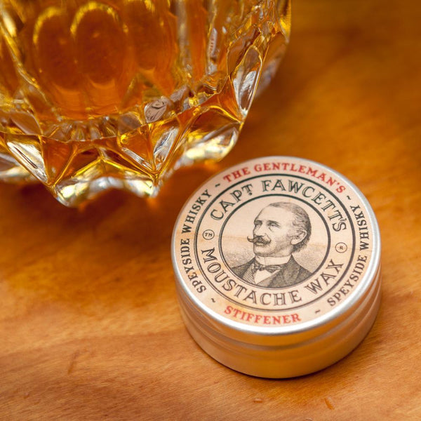 Captain Fawcett's Speyside Whisky Stiffener Moustache Wax