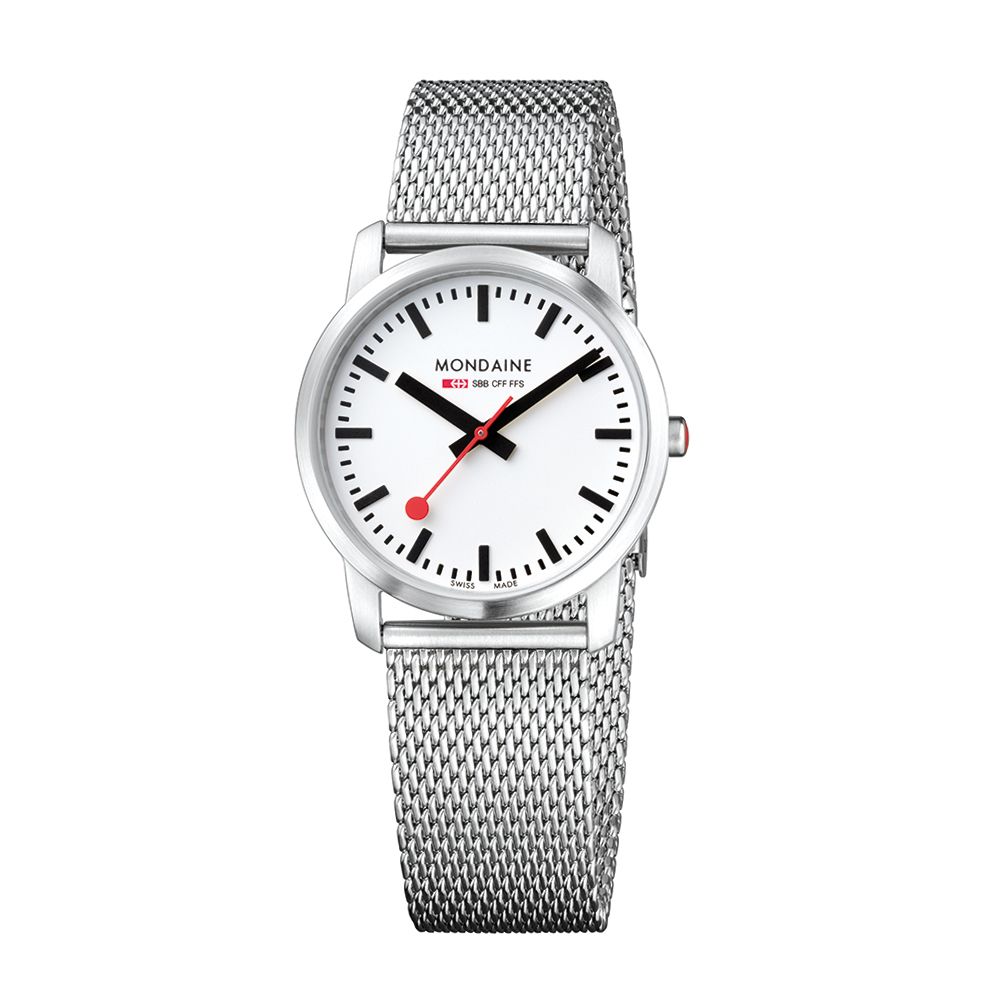 Mondaine SBB wristwatch Simply Elegant 36 mm A400.30351.16SBZ