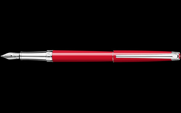 Caran D'ache Scarlet Red LÉMAN SLIM Fountain Pen