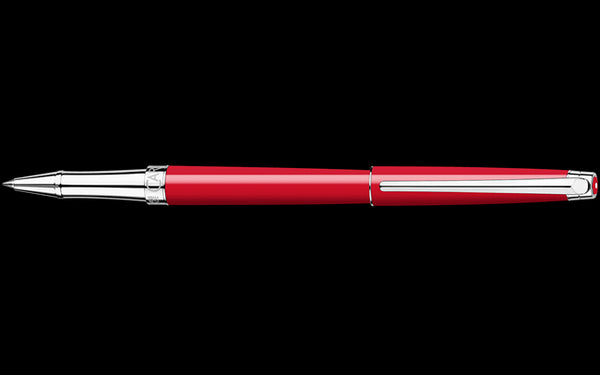 Caran D'ache Scarlet Red LÉMAN SLIM Roller Pen