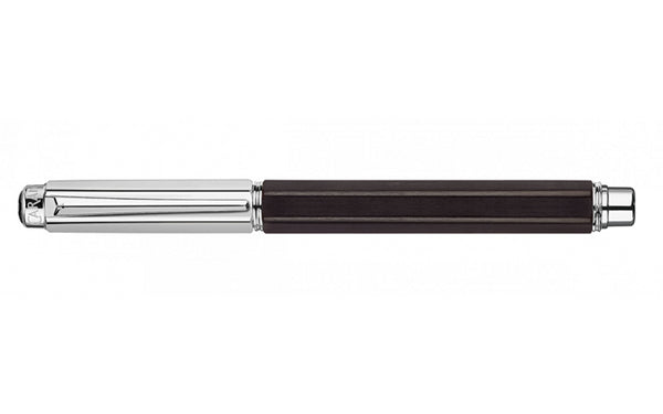 Caran D'Ache Silver-Plated and Rhodium-Coated VARIUS EBONY Roller Pen