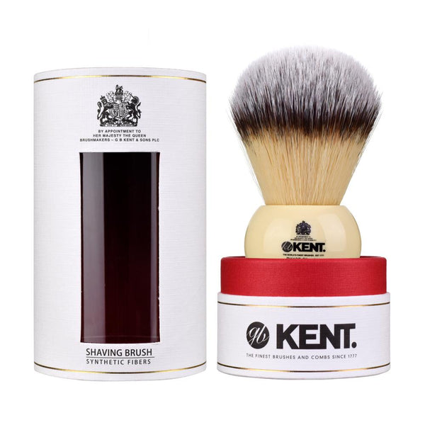 Kent Ivory Large Synthetic shaving brush