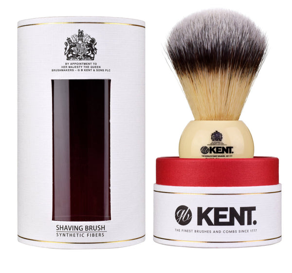 Kent Ivory Medium Synthetic shaving brush