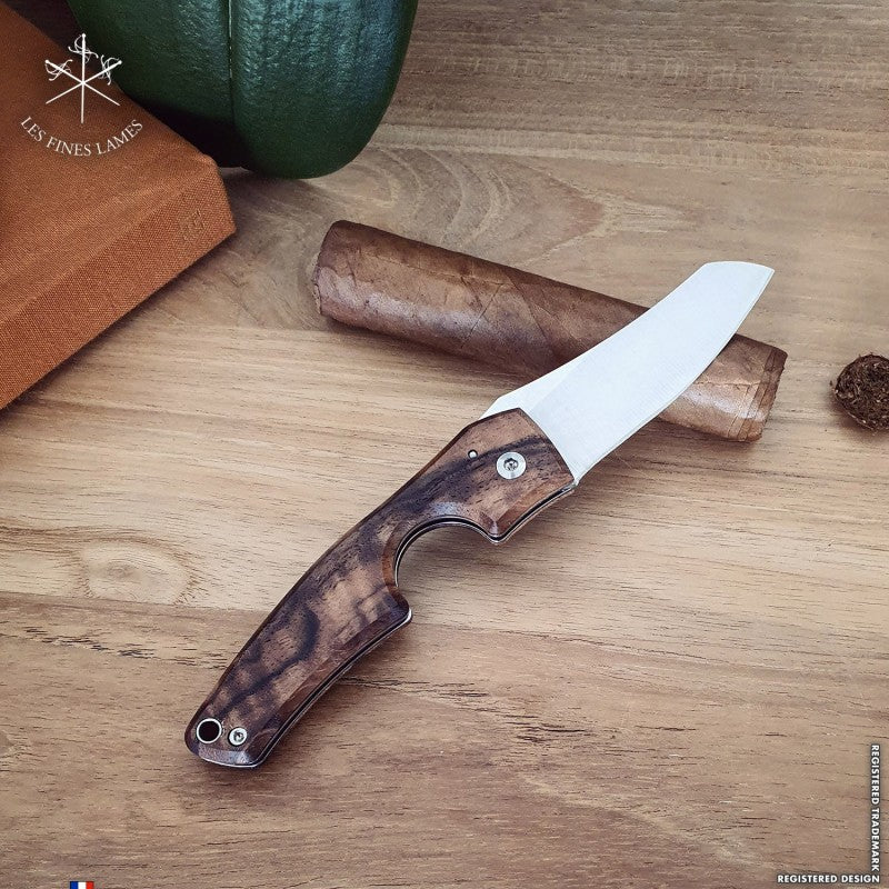 LES FINES LAMES - LE PETIT - Gunstock Walnut Burl