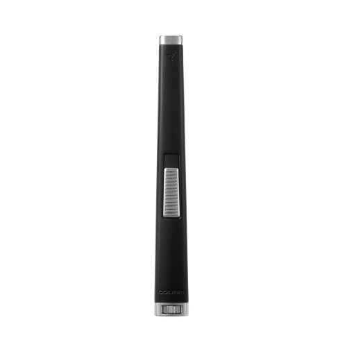 Colibri Aura Flat Flame Lighter Black & Chrome LI450T1