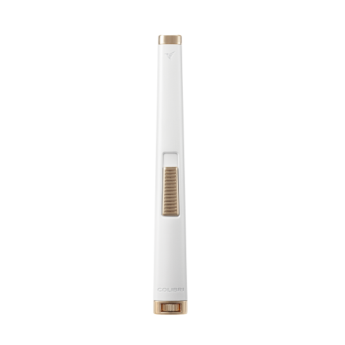 Colibri Aura Flat Flame Lighter White & Rose LI450T4