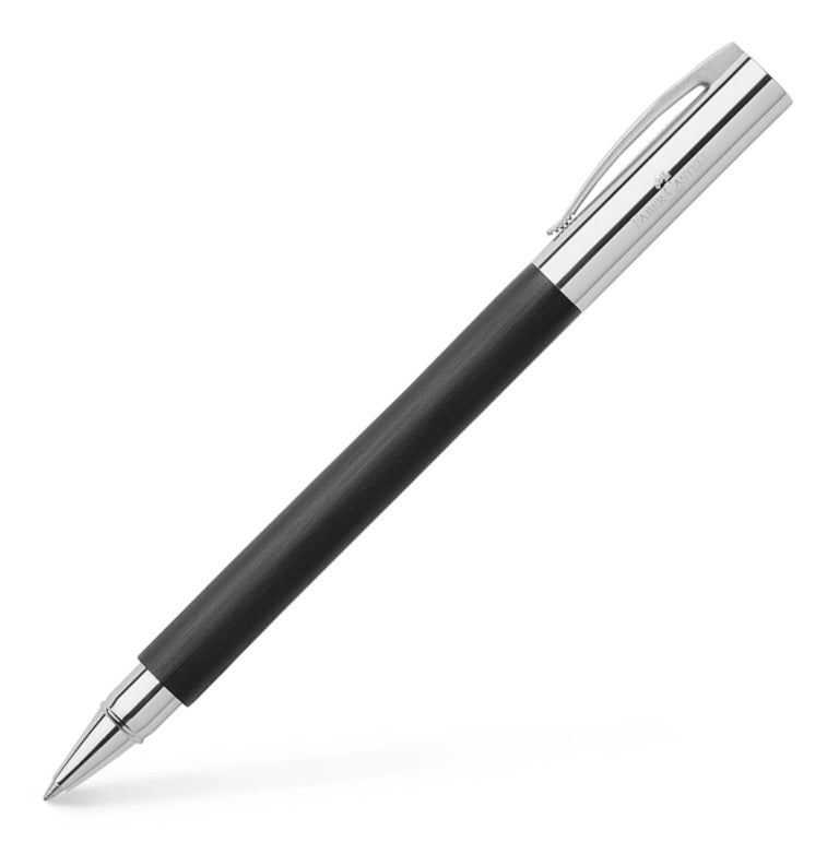 Faber-Castell Ambition Rollerball Pen - Black Resin - #148110